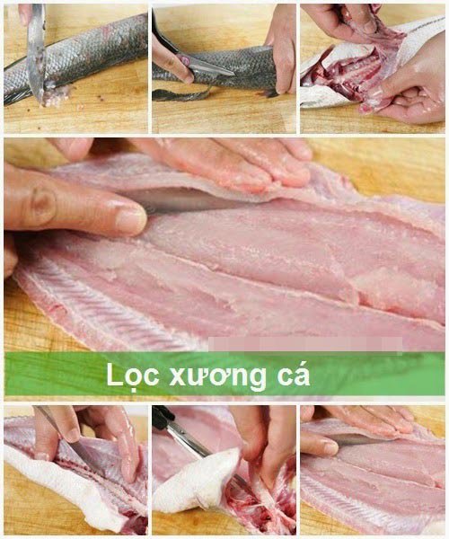 Cách lọc xương cá siêu nhanh và sạch xương