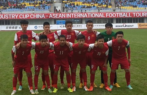 U15 Viêt Nam tiếp tục bất bại tại Trung Quốc và giành vé vào chung kết