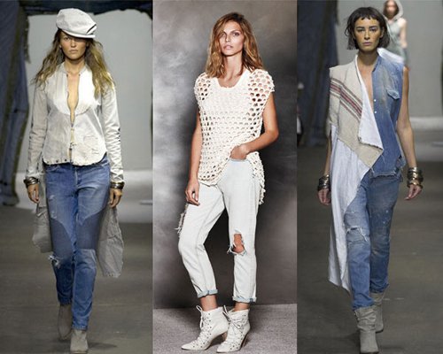 4 xu hướng denim đẹp nhất xuân hè 2015