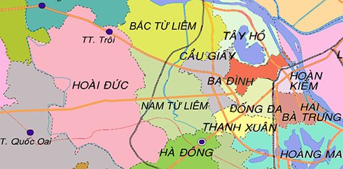 Hà Nội: Duyệt kế hoạch sử dụng đất huyện Hoài Đức năm 2015