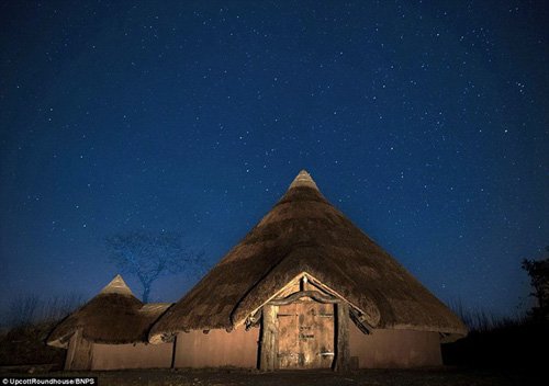 Thưởng thức rượu vang trong túp lều