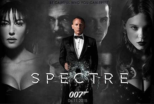 Daniel Craig xuất hiện đầy bí ẩn trên poster mới của 007