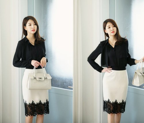 Chân váy ren xuân hè 2015 quyến rũ cho cô nàng công sở