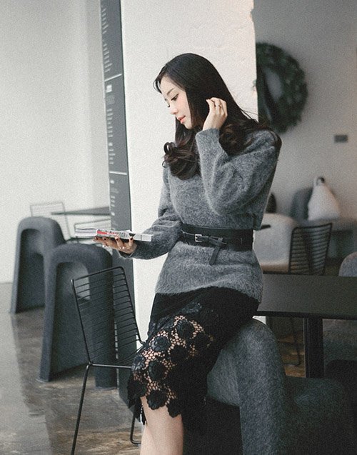 Chân váy ren xuân hè 2015 quyến rũ cho cô nàng công sở