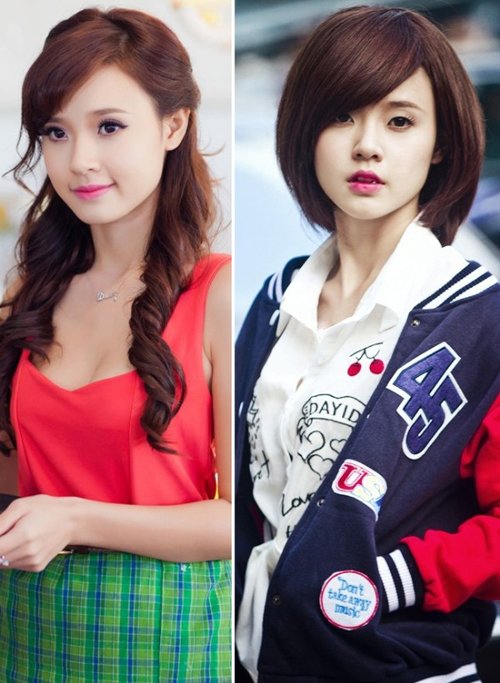 Kiểu tóc che khuyết điểm cho khuôn mặt