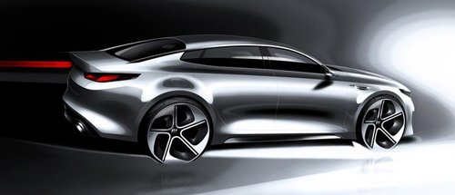 Kia tung phác thảo Optima 2016 cực đẹp trước thềm triển lãm New York