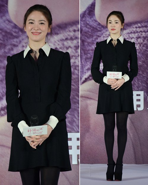 Bí quyết chọn đồ 'ăn gian' chiều cao của Song Hye Kyo