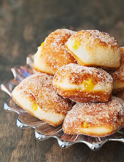 Làm bánh malasada chanh leo chua ngọt cực ngon