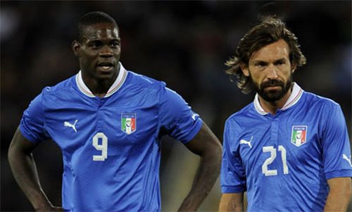 ĐT Italia tham dự vòng loại Euro 2016: Thiếu vắng Balotelli và Pirlo