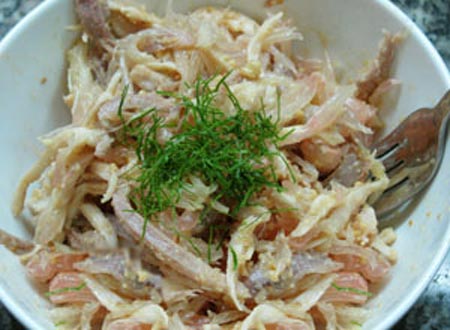 Các bước làm nộm gà