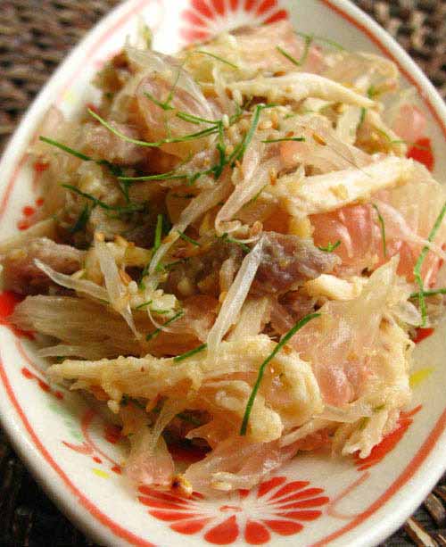 Các bước làm nộm gà