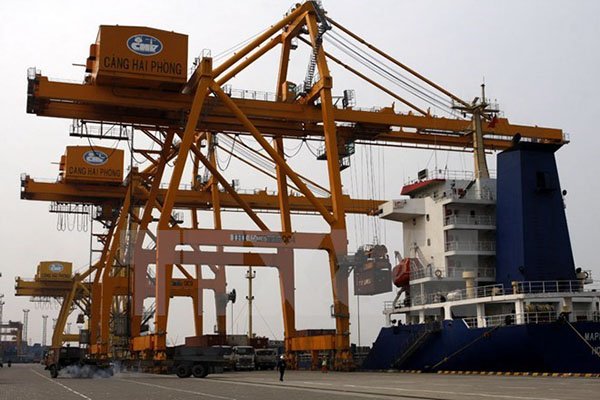 Sản lượng hàng hóa qua các cảng Hải Phòng đạt hơn 15 triệu tấn