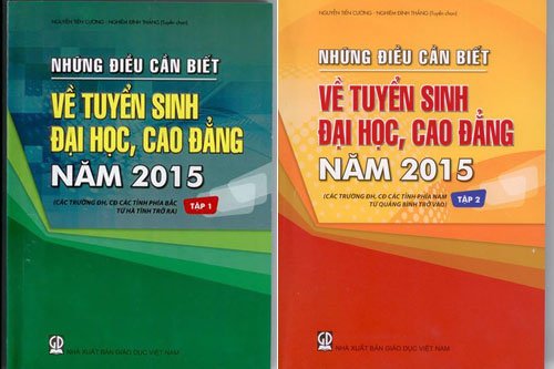 Hôm nay, phát hành cuốn “Những điều cần biết về tuyển sinh ĐH, CĐ năm 2015”