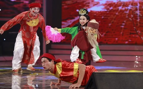 Cậu bé “Thị Mầu” òa khóc khi đăng quang VN's got talent