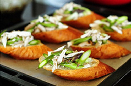 Bánh mì nướng rau củ giòn tan