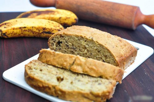 Bữa sáng thơm nức với bánh mì chuối