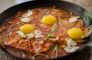 Đậu phụ rán trứng theo phong cách Hàn Quốc