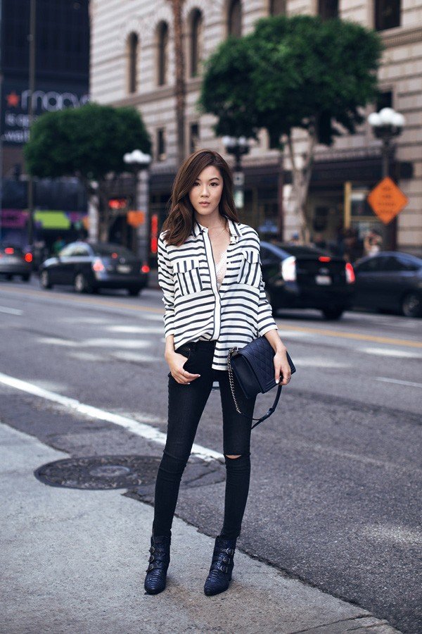 Street style điệu đà, ngập tràn màu sắc của các quý cô châu Á