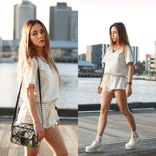 Mix đồ cực chất cho nàng chân ngắn như hot blogger nước Úc