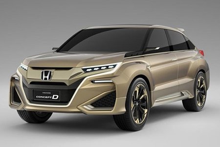 Honda concept D – Xe crossover cỡ nhỏ hoàn toàn mới