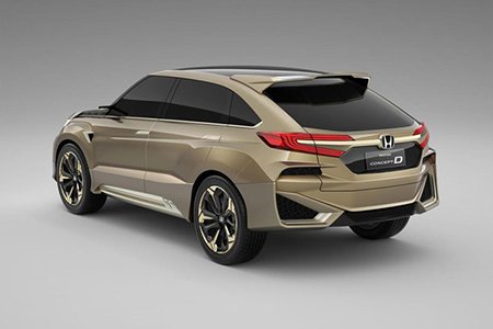 Honda concept D – Xe crossover cỡ nhỏ hoàn toàn mới