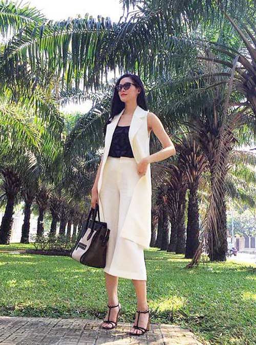 Quần culottes ngày càng tăng độ hot nhờ sao Việt