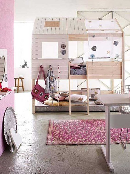 15 mẫu giường tuyệt đẹp cho bé gái