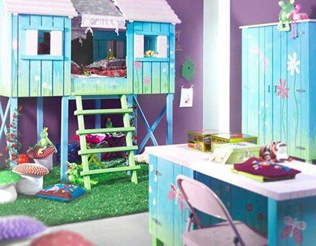 15 mẫu giường tuyệt đẹp cho bé gái