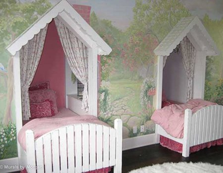 15 mẫu giường tuyệt đẹp cho bé gái