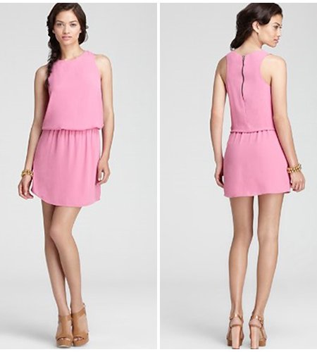 Gợi ý bạn gái chọn váy hồng nổi bật tự tin đến công sở mỗi ngày