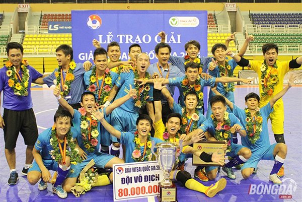 Hạ Thái Sơn Nam, Sanna Khánh Hòa vô địch giải Futsal Quốc gia