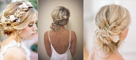 3 kiểu tóc búi rối giản dị cho cô dâu vào mùa hè