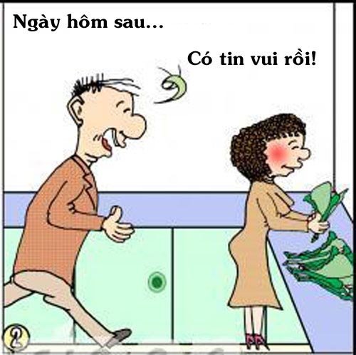 Truyện tranh: Vợ ơi có tin vui!