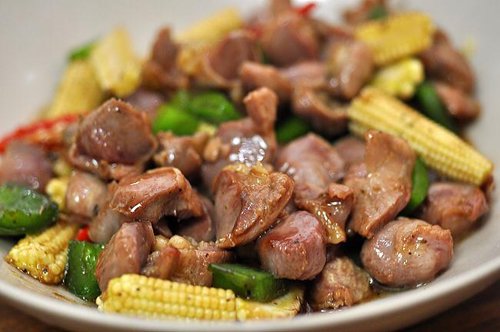 Cách làm món mề gà xào giòn