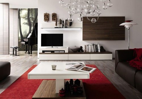 Trang trí phòng khách với những mẫu kệ gỗ vừa đẹp vừa tiện ích