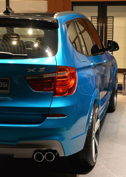 BMW X3 2015 đặc biệt với toàn phụ kiện “hàng hiệu”