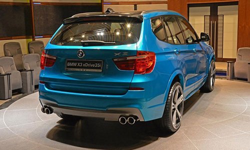 BMW X3 2015 đặc biệt với toàn phụ kiện “hàng hiệu”