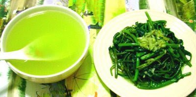 Canh rau muống, cà dầm tương - món ăn lắng đọng tâm hồn Việt