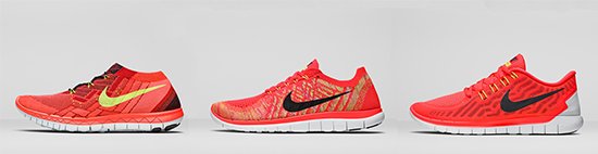 Bộ sưu tập NIKE FREE 2015: Ít trọng lượng nhiều tính năng