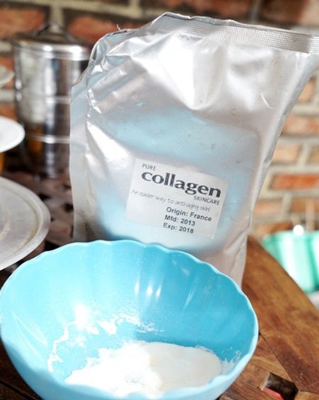 Lật tẩy công nghệ "biến" bột collagen rẻ tiền thành hàng hiệu
