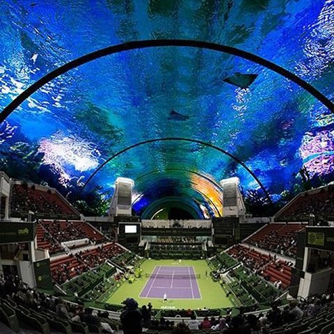Dubai đề xuất dự án xây dựng sân tennis dưới biển