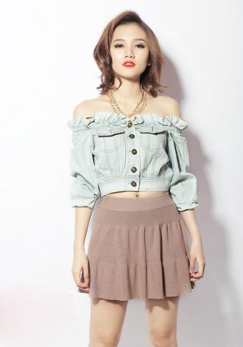 Áo trễ vai gợi cảm cho cô nàng duyên dáng