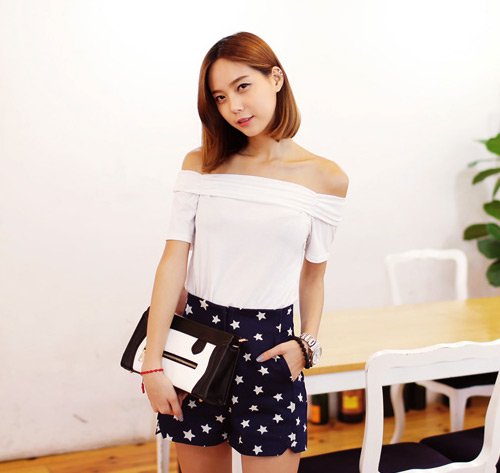 Áo trễ vai gợi cảm cho cô nàng duyên dáng