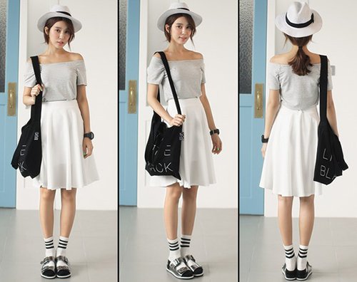 Áo trễ vai gợi cảm cho cô nàng duyên dáng