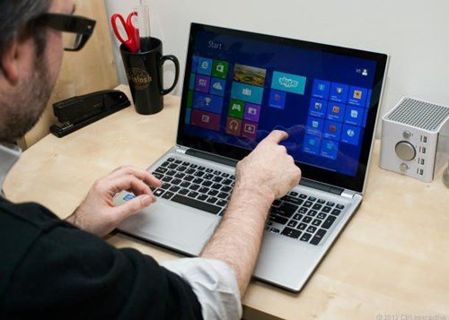 5 lý do không nên mua laptop màn hình cảm ứng