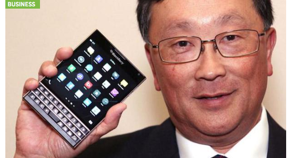 Thù lao của CEO BlackBerry sụt từ 86 triệu USD xuống còn 3,4 triệu USD