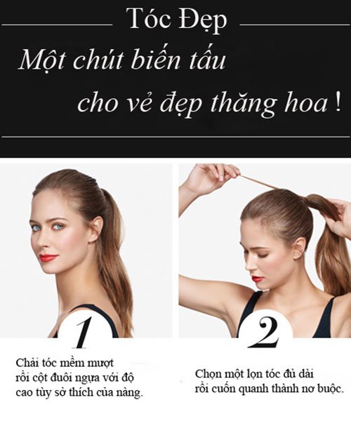 4 bước tạo kiểu tóc đẹp không mất 1 xu