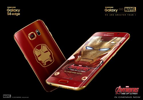 Galaxy S6 Edge Iron Man chính thức ra mắt