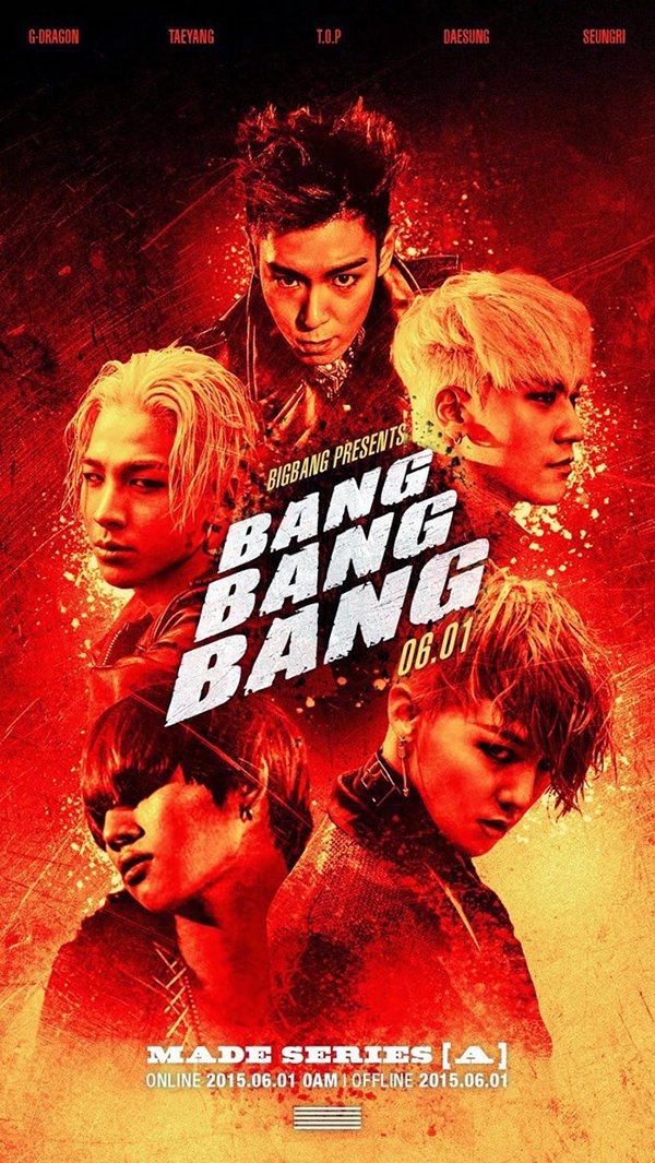 Big Bang hé lộ poster cho ‘bom tấn’ mới