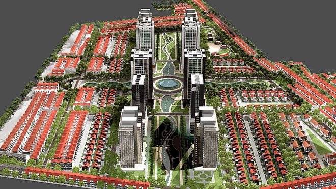 Hà Nội điều chỉnh tổng thể quy hoạch KĐTM Nam đường 32